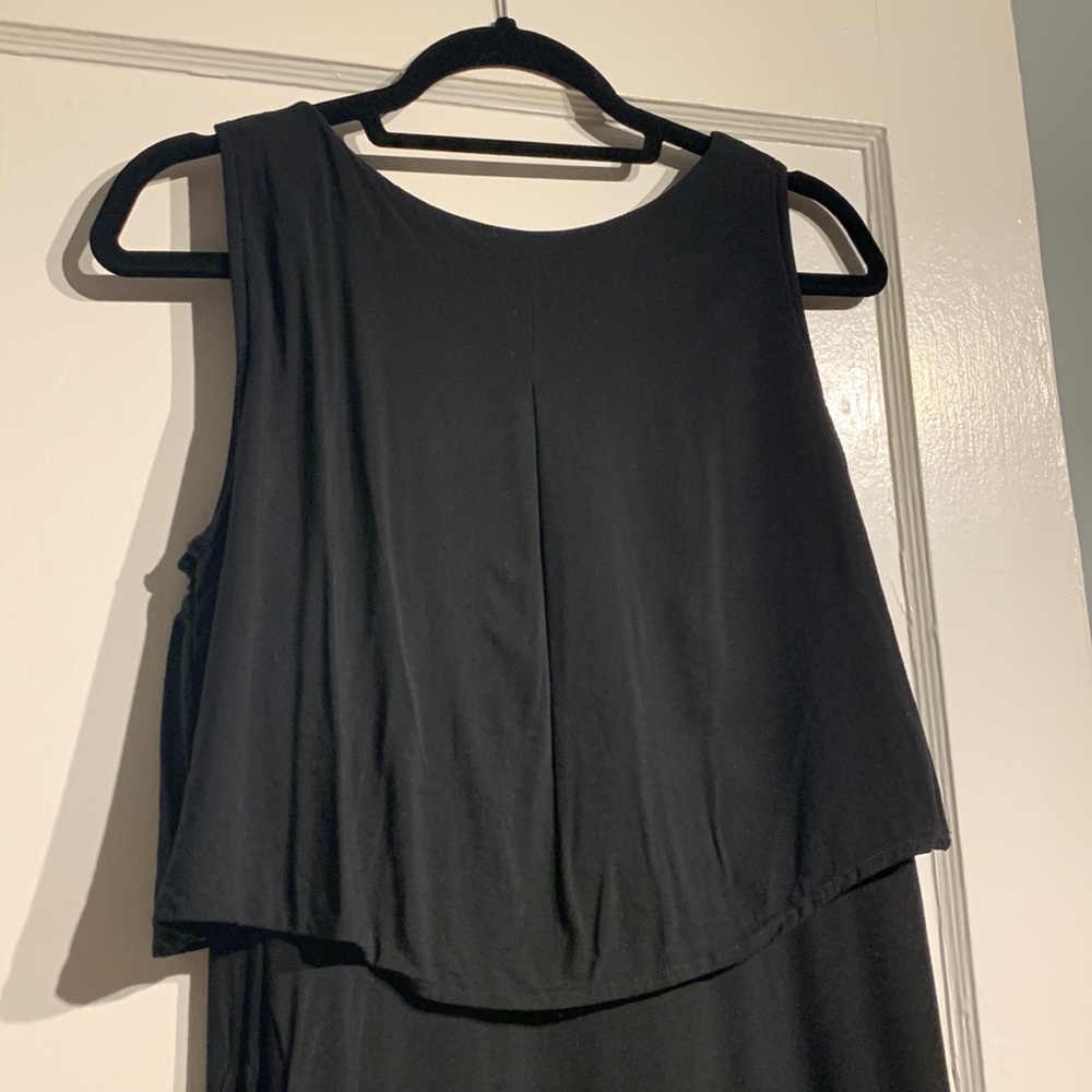 Seraphine little black dress for nursing and maternity - Picture 8 of 10